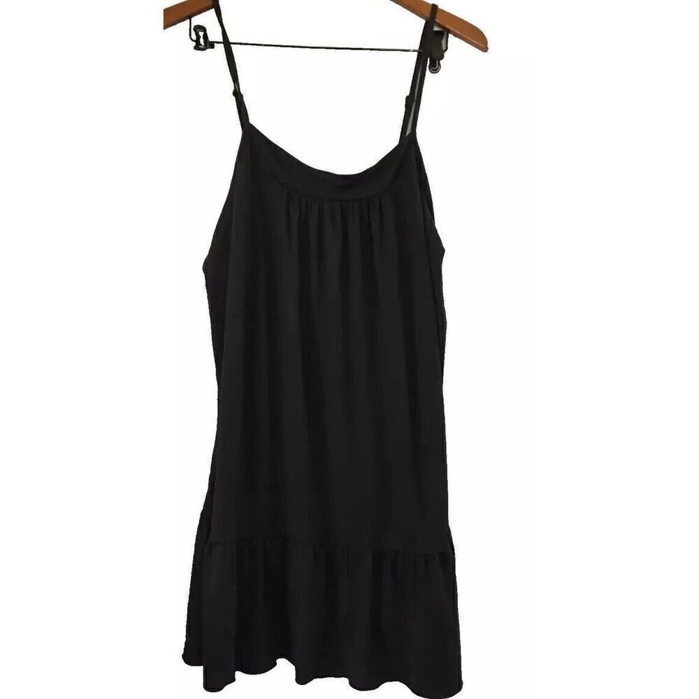 Joyspun Women's Black Knit Chemise SIZE 3X (22W-24W)